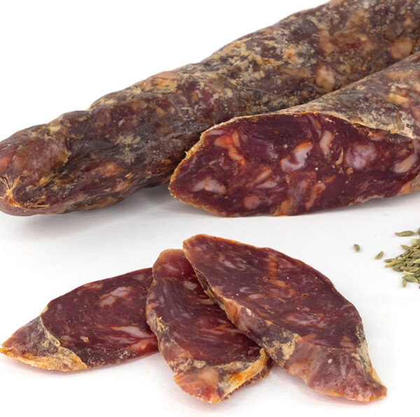 Salsiccia dolce di Suino Nero Lucano